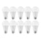 Satco 12W A19 LED - 50K - 75W Replace - E26 Base - 220 Degree Beam - 10PK S11438 - alternate 1
